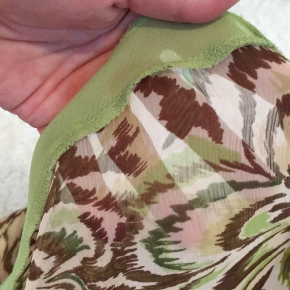 WORTHINGTON floral print lined skirt 6P - Picture 6 of 6